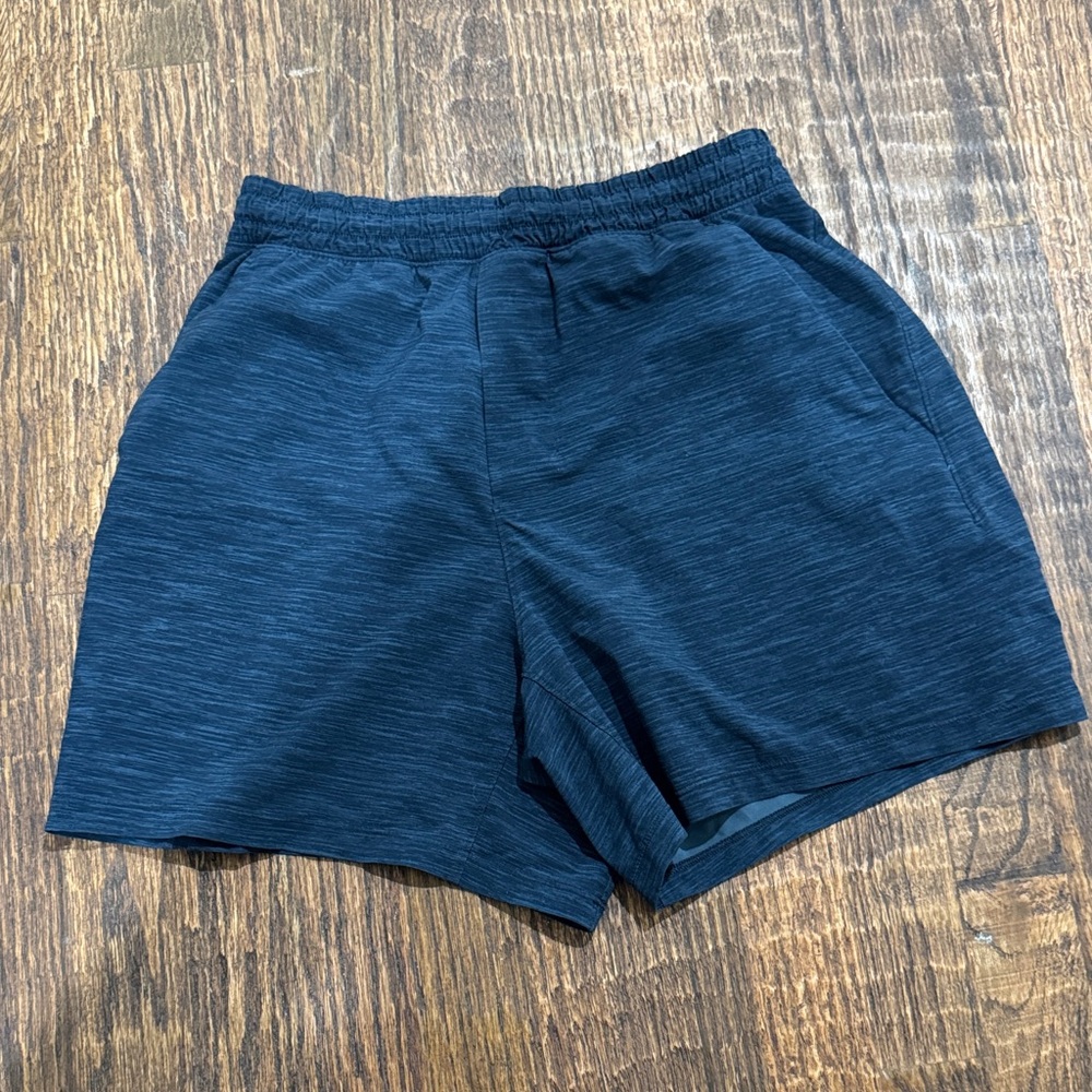 lululemon athletica Men's Black Athletic Shorts 5” pace breaker lined - Picture 2 of 2